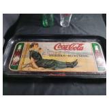 Coca-Cola Serving Tray and Glass Set