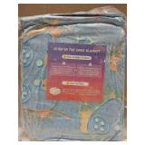 Premium Glow In The Dark Flannel Throw Blanket (Gamer) 50x60"