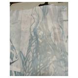 Ocean Life Shower Curtain With Rings