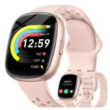 Fitness Trackers for Women Smart watch: Fitness Watch with Blutooth Call 24/7 Heart Rate SpO2 Sleep Monitor IP68 Waterproof 120+ Sport Mode Activity Trackers Compatible iPhone Android Phones (3 Bands)