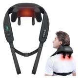 Medcursor Neck Massager, Cordless 4D 6 Massage Nodes Deep Tissue Kneading Massage for Pain Relief, Massager for Neck Back Shoulder, Office, Home & Car