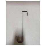 12" Wreath Hanger Over the Door Hooks, Non Scratch Wreath Door Hanger Hooks for Hanging Welcome Sign, Metal Wreath Hangers for Front Door Decor, Thin Door Hanger for Easter Halloween Home Decoration