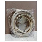 Sunolga 7 Pack White Headbands for Women Girls Non Slip Floral Padded Hairbands Cute Pearl Head bands Wide Headbands Trendy Hair Accessories