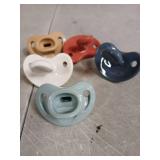 NUK Baby Pacifiers Multi-Color Set of 5