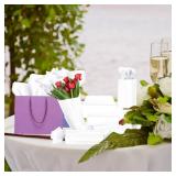 100 Sheets White Tissue Paper Artdly 14 x 20 Inches Recyclable White Wrapping Paper Bulk for Weddings Birthday DIY Project Festival Wrapping Crafts Decor