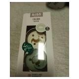 BIBS Pacifiers 0-6 Months | Set of 2 Colour Pacifier with Symmetrical Nipples | BPA-Free Natural Rubber | Made in Denmark | Ivory/Sage, 0-6 Months