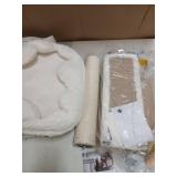 Happi N Pets New Cloud Cat Tree Tower, Cat Scratching Post with Bed, Small Cat Tree, Compact Cat Tower with Scratching Pad & Cloud Soft Perch & Cute Toys, Extra Toy, Bounus Catnip