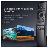 Universal Remote Control Compatible for All Samsung TV LED QLED UHD SUHD HDR LCD Frame Curved Solar HDTV 4K 8K 3D Smart TV Remote Replacement, with Buttons for Netflix, Prime Video, WWW