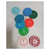 Math Fidget Spinners 9pk