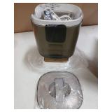 PAPIFEED Smart Automatic Cat Feeders Pet Feeder : WiFi Pet Feeder with APP Control for Remote Feeding, Detachable for Easy Clean,Stainless Steel Bowl,1-10 Meals Per Day for Dog (6L/25Cup)