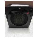 Gaiatop Mini Space Heater, Lightweight PTC Ceramic Fast Heating 500W Energy Efficient for Indoor Use, Overheating & 45° Tip-Over Protection, Portable Desk Electric Heaters for Office Home Black Teste