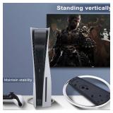Wioxewi Vertical Stand Compatible with PS5 Slim & PS5 Pro Vertical Stand Sturdy Base, Secure Mount for PlayStation 5 Slim and Pro Consoles