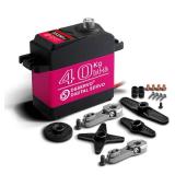 Teering Servo High Torque RC Steering Servo Motor Waterproof for 1/8, 1/10, 1/12 Scale Cars and DIY Projects (270 Degree) 40KG