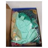 Teal and Gold Balloons 93pcs