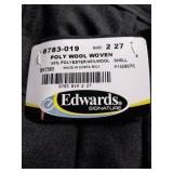 APPEARS NEW - Edwards Signature Dark Gray Dress Pants with Pleated Front (Size 2, 27 Length) 2 Pack