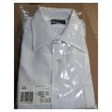 FACTORY SEALED - Vanguard White Long Sleeve Security Uniform Shirt (Size 15 1/2 34-35) 2 Pack