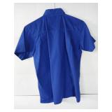 APPEARS NEW - Blue Generation Ladies Short Sleeve Button Down Shirt (Size Small) 2 Pack