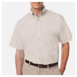 APPEARS NEW - Blue Generation Short Sleeve Button Down (Shirt XL) 2 Pack