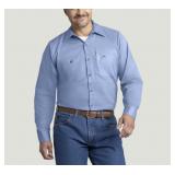 APPEARS NEW - Red Kap Light Blue Work Shirts - (Size Large) 3 Pack