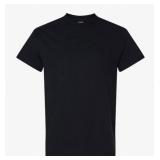 APPEARS NEW - Gildan Black Cotton T-Shirt - (Size Medium) 2 Pack
