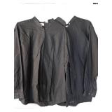 APPEARS NEW - Lady Edwards Black Button-Up Shirt (Size XL) 2 Pack