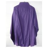 APPEARS NEW - Tri Mountain Purple Button Down Shirt (Size 2XL)