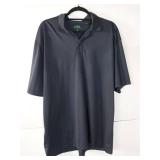 APPEARS NEW - IZOD Cool-FX Series Navy Polo Shirts (Size XL) 2 Pack