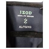 APPEARS NEW - IZOD Cool-FX Series Navy Polo Shirts (Size XL) 2 Pack