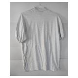 APPEARS NEW - Anvil Gray Polo Shirt (Size Large) 2 Pack