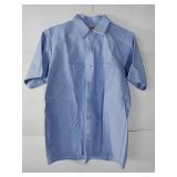APPEARS NEW - Red Kap Light Blue Work Shirt (Size Large) 2 Pack