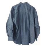 APPEARS NEW - Crystal Springs Navy Blue Button Down Shirt (Size Large) 2 Pack