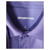 APPEARS NEW - Sport-Tek Purple Performance Polo Shirt Set (Size Small) 1 Style 550, 1 style 650