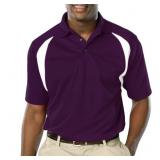 APPEARS NEW - Blue Generation Purple Performance Polo Shirt, Size Small (2 Pack)