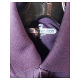 APPEARS NEW - Blue Generation Purple Performance Polo Shirt, Size Small (2 Pack)