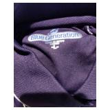 APPEARS NEW - Blue Generation Purple Performance Polo Shirt, Size Large (2 Pack)