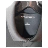 APPEARS NEW - Port Authority Black Polo Shirt XL (2 Pack)