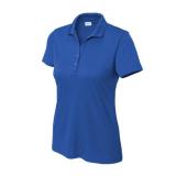 APPEARS NEW - Sport-Tek Ladies Blue Performance Polo Shirts, Size Large. Set of Two
