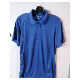 APPEARS NEW - Sport-Tek Ladies Blue Performance Polo Shirts, Size Large. Set of Two