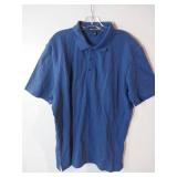 APPEARS NEW - Port Authority Blue Polo Shirt XL, 2 Pack