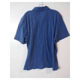APPEARS NEW - Port Authority Blue Polo Shirt XL, 2 Pack
