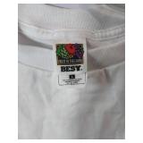 APPEARS NEW - Fruit of the Loom BEST White T-Shirt, Size Large. 3 Pack