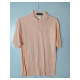APPEARS NEW - Superior Style Work Wear Polo Shirt, Coral. (Large)