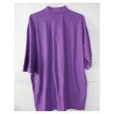 APPEARS NEW - Purple Polo Shirt (Size 2XL) 2 Pack