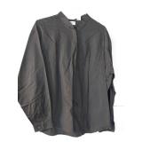 APPEARS NEW - Lady Edwards Black Button-Up Shirt (Size XL) 2 Pack
