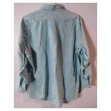 APPEARS NEW - Fashion Seal Light Blue Button Down Shirt (Size XL) 2 Pack