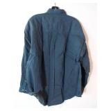 APPEARS NEW - Crystal Springs Navy Blue Cotton Button Down Shirt Size XL (2 Pack)