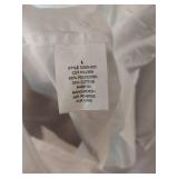 APPEARS NEW - Edwards White Button Down Dress Shirt (Size Large) 2 Pack