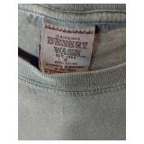 APPEARS NEW - Gildan Ultra Cotton & Desert Wash T-Shirts, Sage (Size Small) 2 Pack