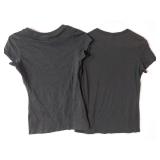 APPEARS NEW - District Basic Black T-Shirts (Size Medium) 2 Pack