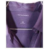 APPEARS NEW - Port Authority Ladies Polo Shirts,  Purple & Gray (Size XXL) 2 Pack